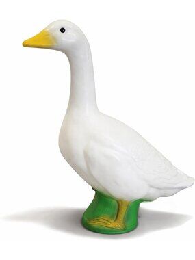 Charming 23" Tall Goose Lawn Statue - Perfect Outdoor Decor for Patio & Garden